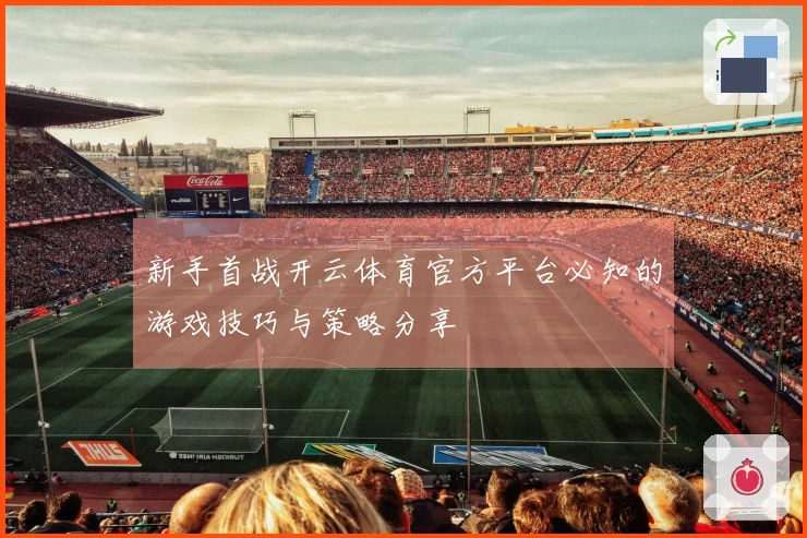 新手首战开云体育官方平台必知的游戏技巧与策略分享